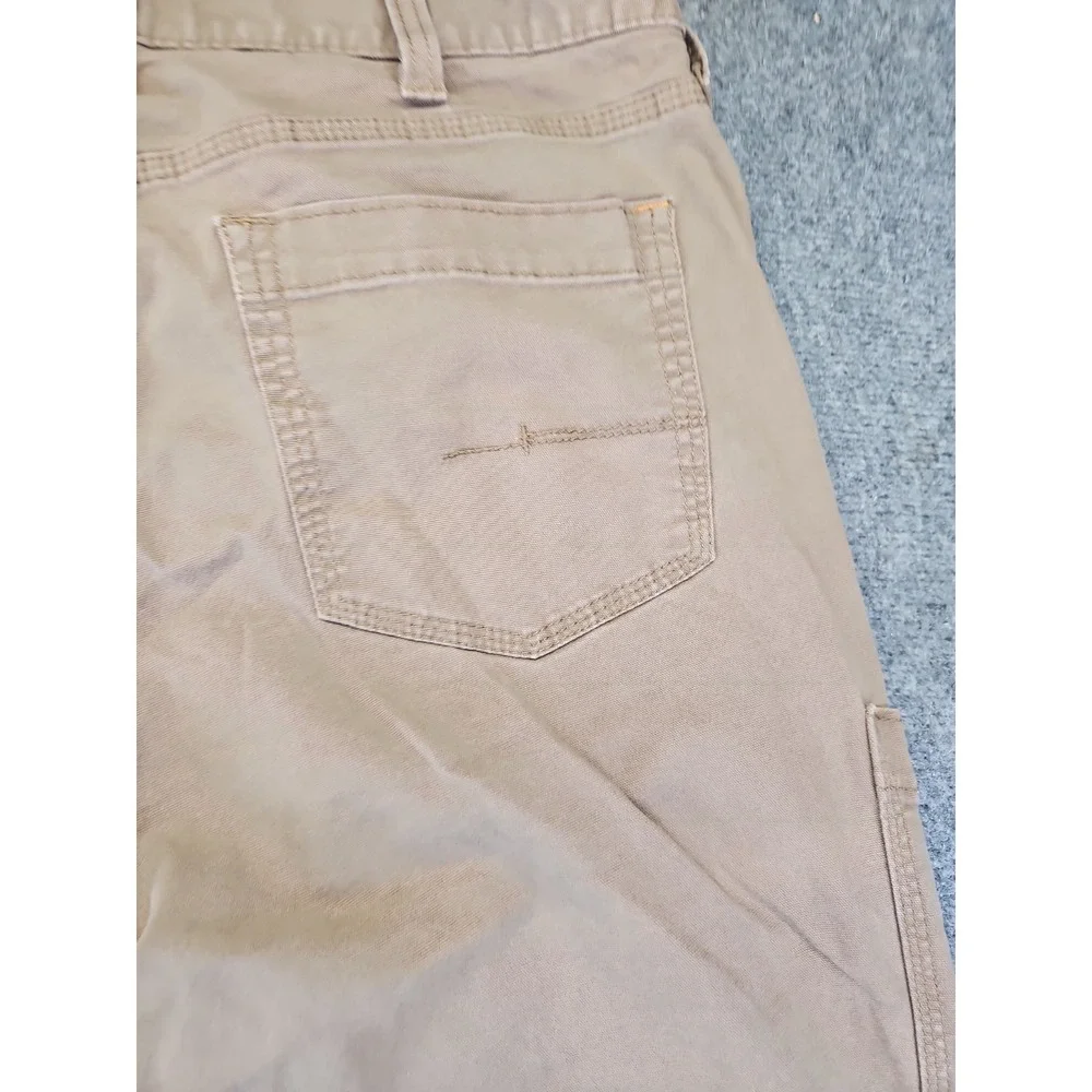 Ariat Rebar M4 Mens  (Measures 34X32) Relaxed Straight Khaki Work Pants 1710
